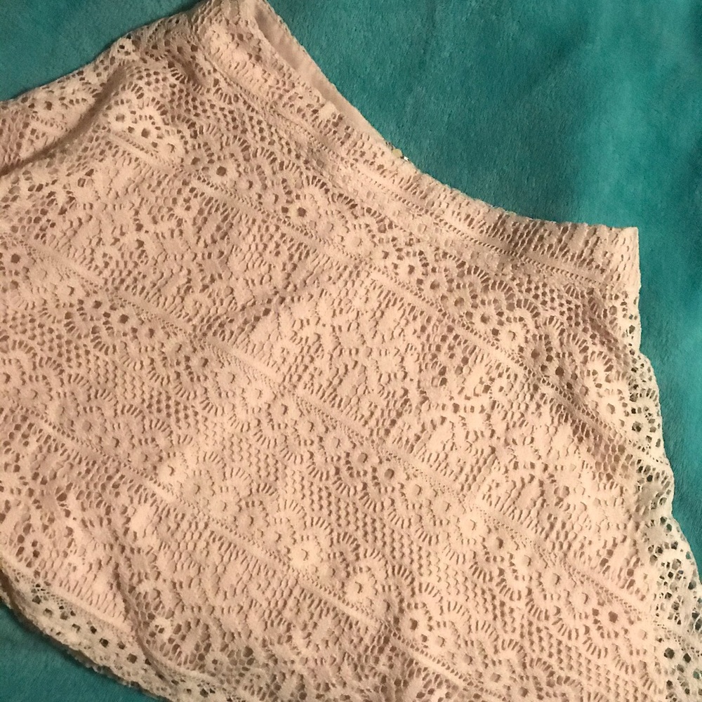 Crochet Mini Skirt